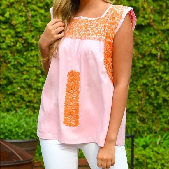 J.Marie Embroidered Tank - Picture 4 of 5